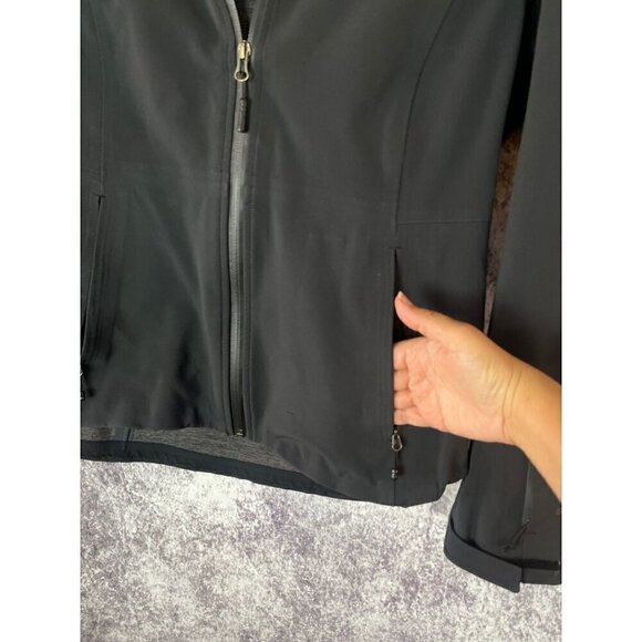The North Face Jacket Womens M Black ApexFlex GoreTex All Weather Gorpcore Hike - Picture 6 of 16